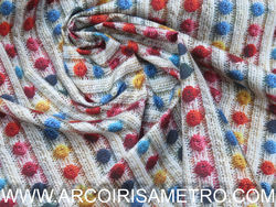 TECIDO DIGITAL - ESTAMPA TRICOT