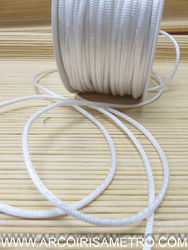 SATIN CORD - WHITE