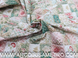 Estampa 3D - patchwork acolchoado