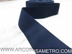 ELASTICO LARGO - 5 CM  - AZUL ESCURO