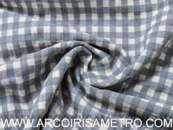 Crepom  vichy - Cinza