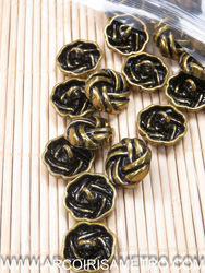 BOTÃO METÁLICO DE PÉ 24MM - NÓ