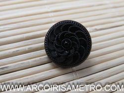 BOTAO RODOPIO 15 MM COM PÉ