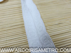 FITA PARA DOBROAR - ALGODÃO BRANCO