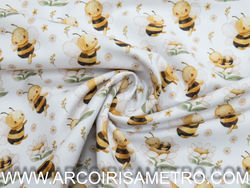 Fustão estampado - Abelhas