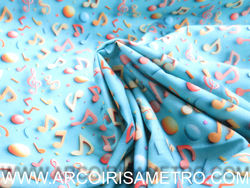 TECIDO DIGITAL - NOTAS MUSICAIS