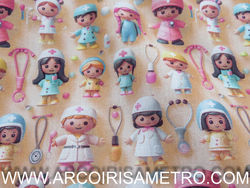 TECIDO DIGITAL  3D - MEDICOS E ENFERMEIROS