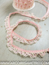 RENDA FRANZIDA BI-COLOR - 004