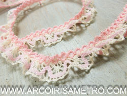 RENDA FRANZIDA BI-COLOR - 004