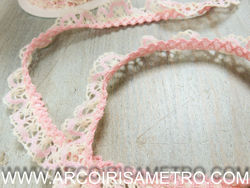 RENDA FRANZIDA BI-COLOR - 004