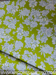 FLORAL FUNDO VERDE LIMA