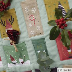 KATIA - PAINEL DE NATAL CALENDÁRIO CANVAS - GNOMES