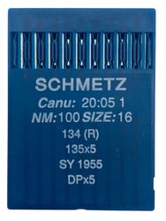 Industrial machine needles 100/ 16