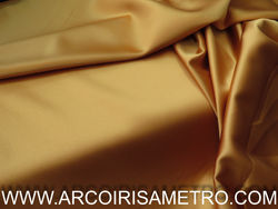 TECIDO SABLE  NACAR LISO -  AMARELO