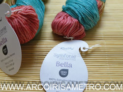 SYMFONIE YARNS - BELLA - V4011 SPRING BLUSH