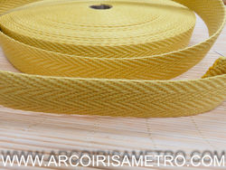Strap for bag handle - 30mm - LIGHT YELLOW
