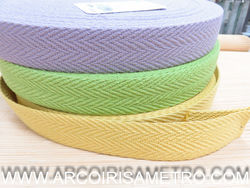 Strap for bag handle - 30mm - LIGHT YELLOW