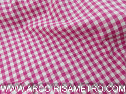 HOT PINK - VICHY CHECK