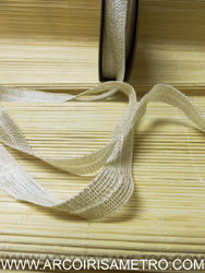 FITA DE ACABAMENTO DOURADO METALICO LUREX