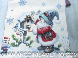 Tecido Goblin - CAMINHO DE MESA - PAI NATAL