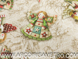 CHRISTMAS ANGELS FABRIC