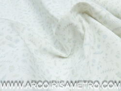 TECIDO FOLHINHAS CLARINHAS