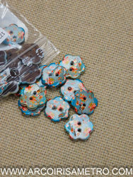 Botão de coco - Flor 