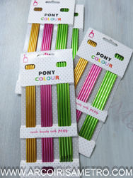PONY  COLOUR - Conjunto de agulhas para meias