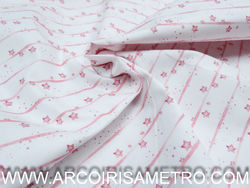 ESTAMPA DIGITAL - ESTRELINHAS ROSA