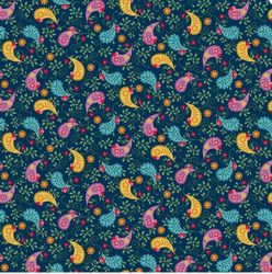 MAKOWER WHIMSY  1652_B Big Paisley