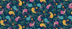 MAKOWER WHIMSY   1652_B Big Paisley