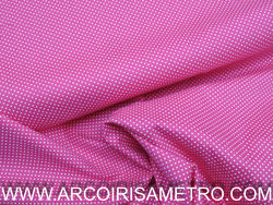 MINI POLK-A-DOTS - HOT PINK