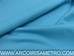 MINI POLK-A-DOTS -  TURQUOISE