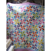 Colored Stars Quilt